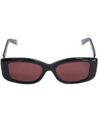 Dune - Goal Slim Rectangular Sunglasses - Lyst