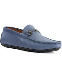 Dune - Brackon Wf Suede Snaffle Trim Moccasins - Lyst