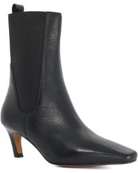 Dune - Odela Slip-On Heeled Ankle Boots - Lyst