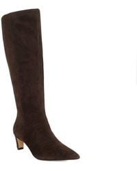 Dune - Wf Smoulder Heeled Knee-High Boots - Lyst
