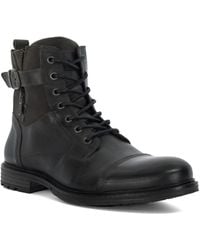 Dune - Call Casual Buckle Detail Ankle Boots - Lyst