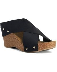 Dune - Krossleys Open Toe Wedge Sandals - Lyst