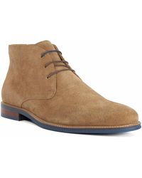 Dune - Millers Round Toe Lace Up Boots - Lyst