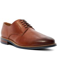 Dune - Wf Stanleyy Natural Wood Sole Gibson Shoes - Lyst