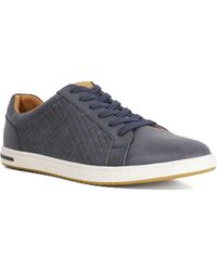 Dune - Tezzy Weave Lace-Up Weave Trainers - Lyst