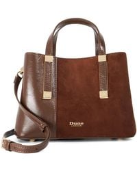 Dune - Dinkydorry P Textured Tote Bag - Lyst