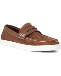 Dune - Benzy Casual Suede Loafers - Lyst