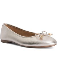 Dune - Wf Hallo Wide Fit Charm-Detail Ballet Shoes - Lyst