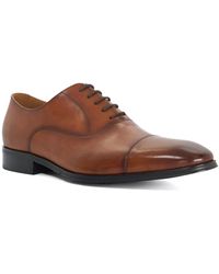 Dune - Solver Wf Wide Fit Leather Oxford Lace-Ups - Lyst