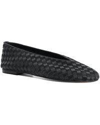 Dune - Homely Woven Ballet Flats - Lyst
