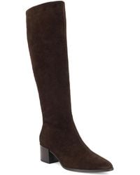 Dune - Tautly Heeled Knee-High Boots - Lyst
