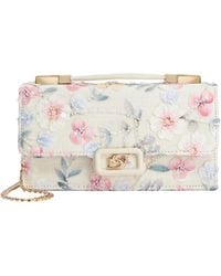 Dune - Billed Leather Top Handle Bag - Lyst
