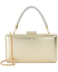 Dune - Beaut Diamante Handle Evening Bag - Lyst