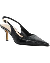 Dune - Celise Pointed-Toe Slingback Court Shoes - Lyst