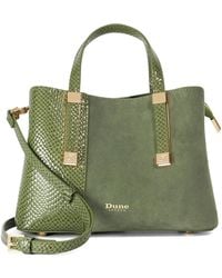 Dune - Dinkydorry Textured Tote Bag - Lyst