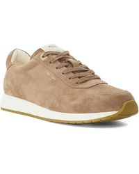 Dune - Ettah Suede Lace-Up Runner Trainers - Lyst