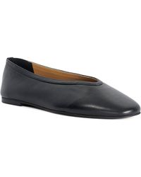 Dune - Hetta Leather Ballet Flats - Lyst