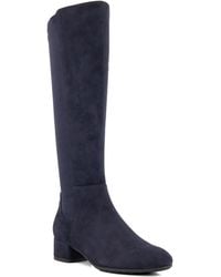Dune - Tayla Stretch Knee-High Boots - Lyst