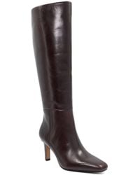 Dune - Standin Heeled Knee-High Boots - Lyst