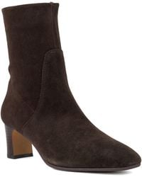 Dune - Ori Block-Heel Ankle Boots - Lyst