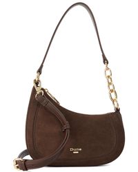Dune - Direction Chain Detail Shoulder Bag - Lyst