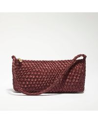 Dune - Deliberating Woven East-West Shoulder Bag - Lyst