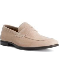 Dune - Barclays Suede Loafers - Lyst