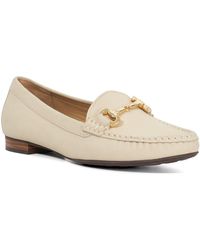 Dune - Glenniee Suede Snaffle Trim Loafers - Lyst