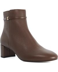 Dune - Oaken Heeled Ankle Boots - Lyst