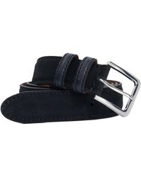 Dune - Overturn Suede Belt - Lyst