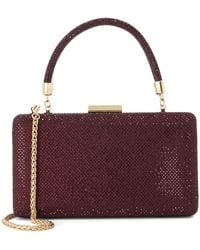 Dune - Beaut Diamante Handle Evening Bag - Lyst