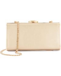 Dune - Bracing Structured Clutch Bag - Lyst