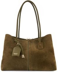 Dune - Deserving L Tag-Detail Shoulder Bag - Lyst