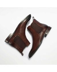 Dune - Matchin Wf Slip-On Chelsea Boots - Lyst