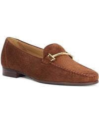Dune - Gilli T Snaffle Trim Leather Loafers - Lyst