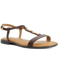 Dune - Wf Lollipops Flat Embellished T Bar Sandals - Lyst
