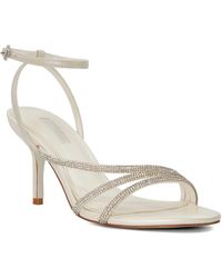 Dune - Midsummers Diamante Embellished Wedding Heels - Lyst