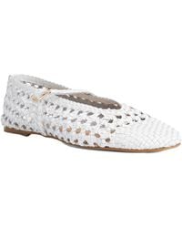 Dune - Hazella Woven Mary Jane Ballet Flats - Lyst