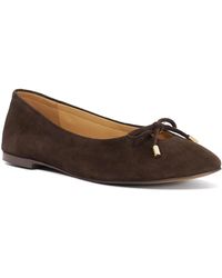 Dune - Hali Cut Out Ballet Flats - Lyst