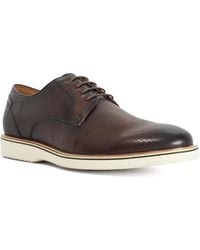 Dune - Brinny Leather Lace-Up Casual Shoes - Lyst