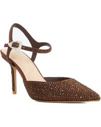 Dune - Compliments Embellished Pointed-Toe Heels - Lyst