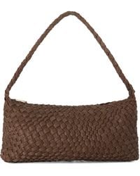 Dune - Deliberating Woven East-West Shoulder Bag - Lyst