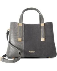 Dune - Dinkydorry P Textured Tote Bag - Lyst