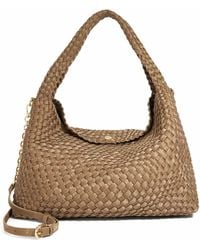 Dune - Deliberate L Woven Shoulder Bag - Lyst