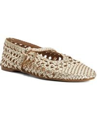 Dune - Hazella Woven Mary Jane Ballet Flats - Lyst