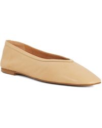 Dune - Hetta Leather Ballet Flats - Lyst