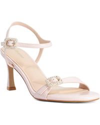 Dune - Milana Embellished High Heel Strappy Sandals - Lyst