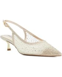 Dune - Wf Brivelle Slingback Heeled Court Shoes - Lyst