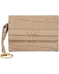 Dune - Kimble Reptile-Effect Leather Card Holder - Lyst