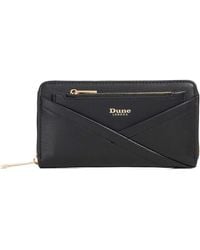 Dune - Kelbey Crossover Detail Zip Around Purse - Lyst